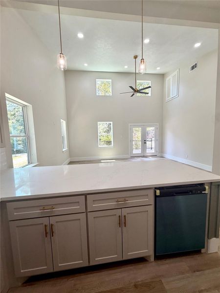 Furnished interior view inside a new home in , Shepherd (Image 14).