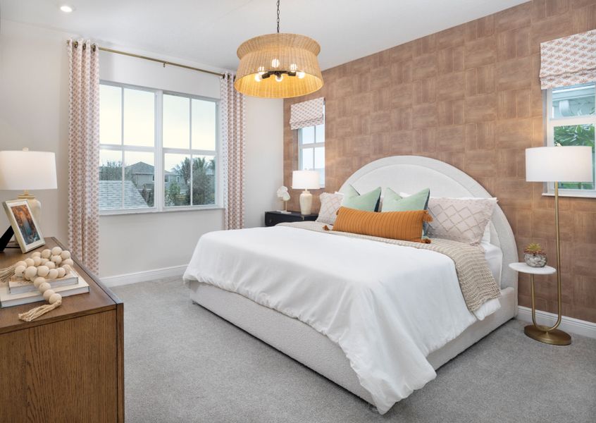 Representative furnished interior of a home built from the Prairie by Mattamy Homes in Newfield, Palm City (Image 8).