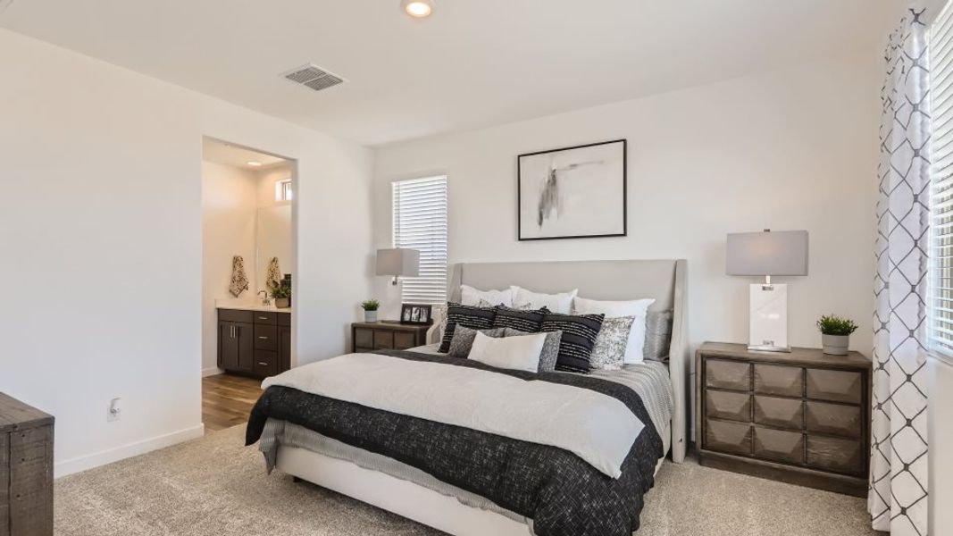 Furnished interior in a model home at Asante: Discovery 2.1 & 2.13 in Surprise (Image 24).