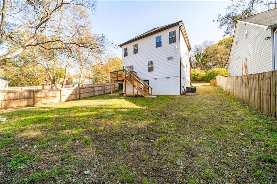 Exterior details and patio area of a home in , Atlanta (Image 24). Exterior details and patio area of a home in , Atlanta (Image 24).