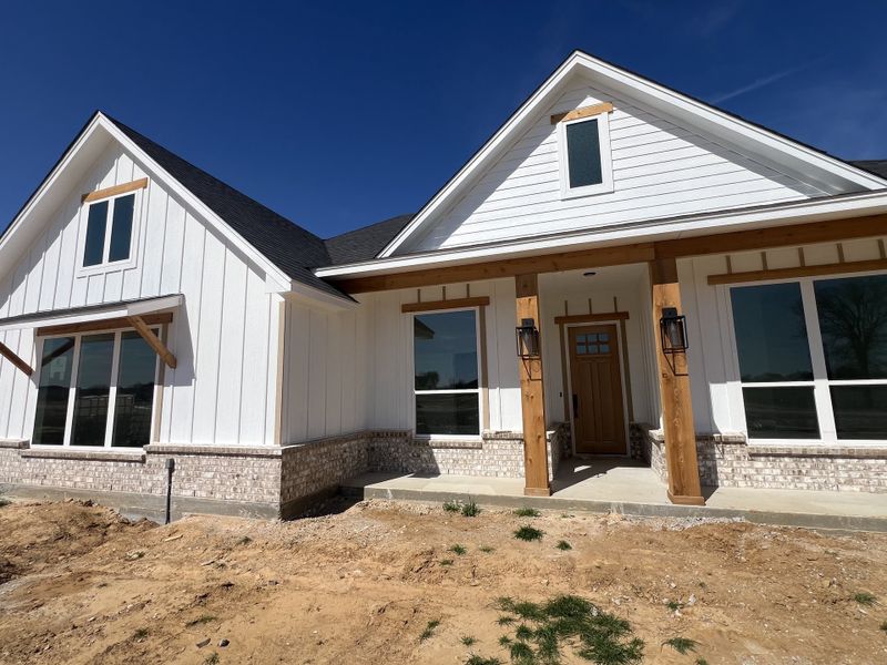 In-progress construction of a new home in Zion Valley, Poolville, TX (Image 12). In-progress construction of a new home in Zion Valley, Poolville, TX (Image 12).