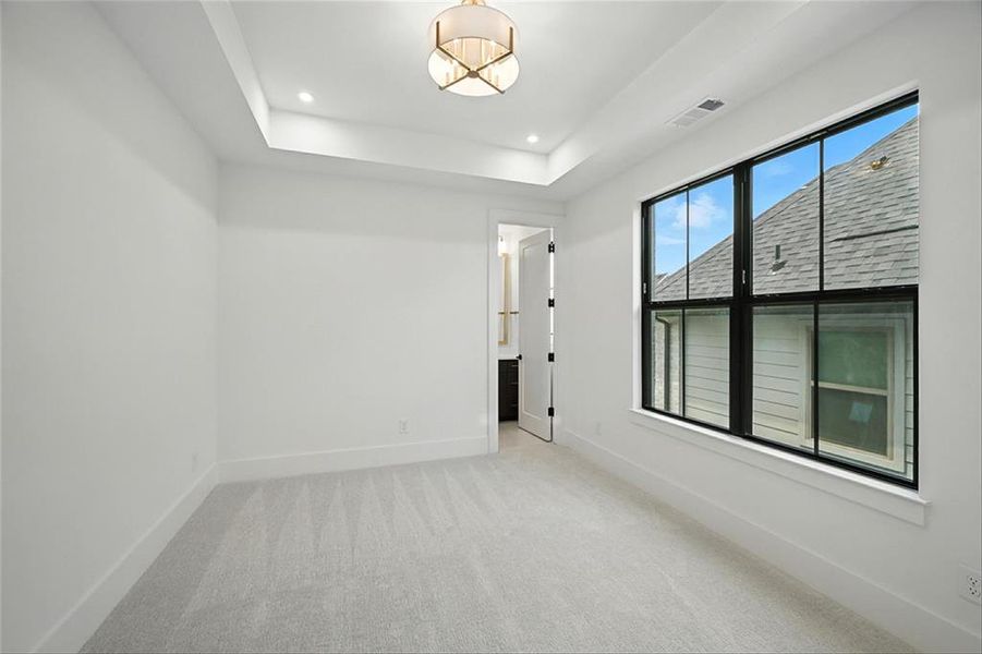 Spacious, unfurnished interior of a new home in Fields, Frisco (Image 22).