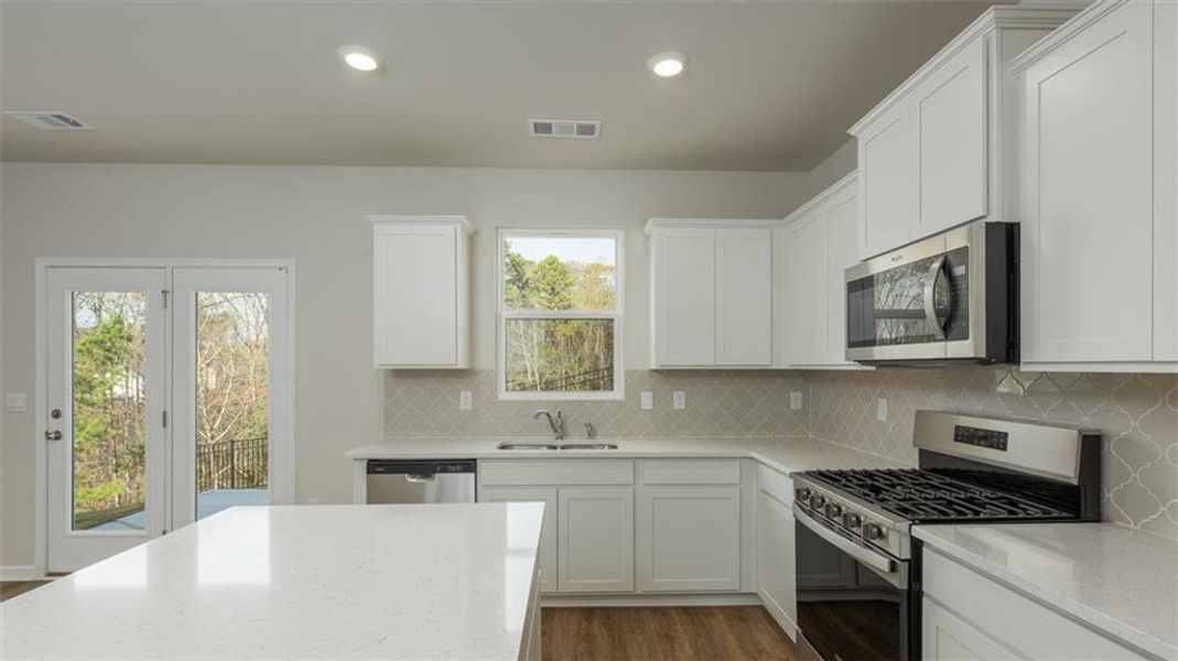 Furnished interior view inside a new home in , Dacula (Image 3).