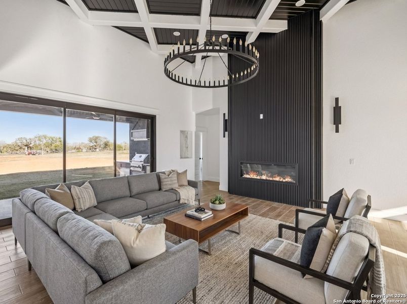 Furnished interior view inside a new home in , Floresville (Image 15).