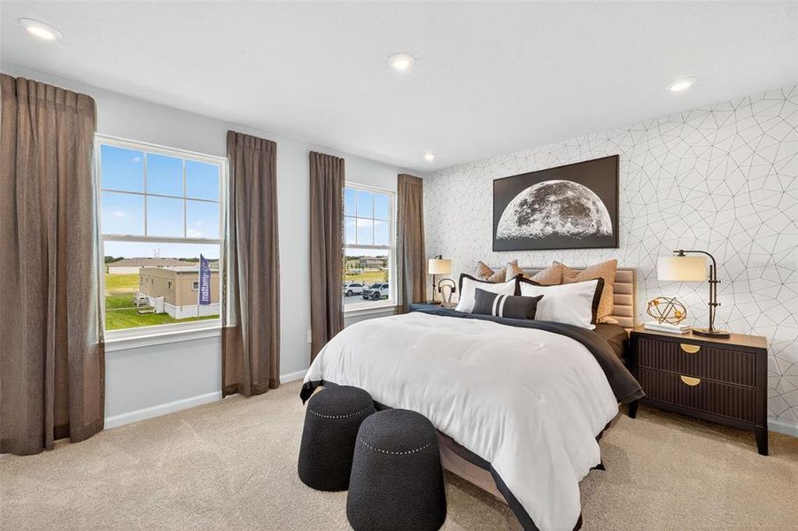Furnished interior view inside a new home in Crosswind Ranch, Parrish (Image 23).