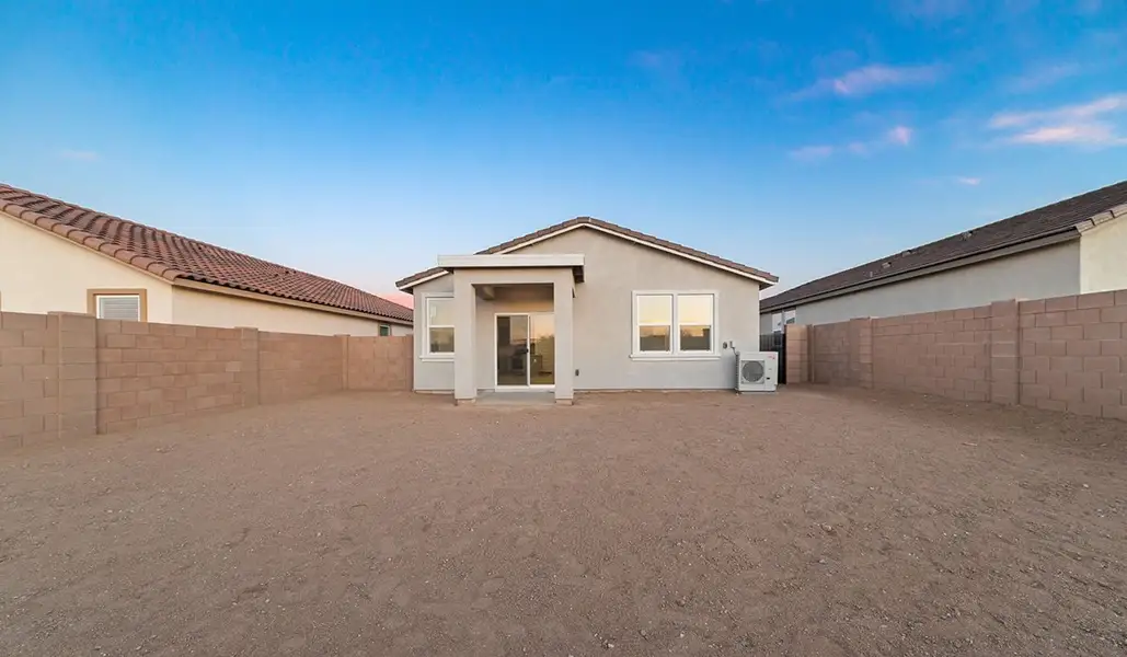Exterior details and patio area of a home in Entrada Del Toro at Rancho Sahuarita, Sahuarita (Image 19).