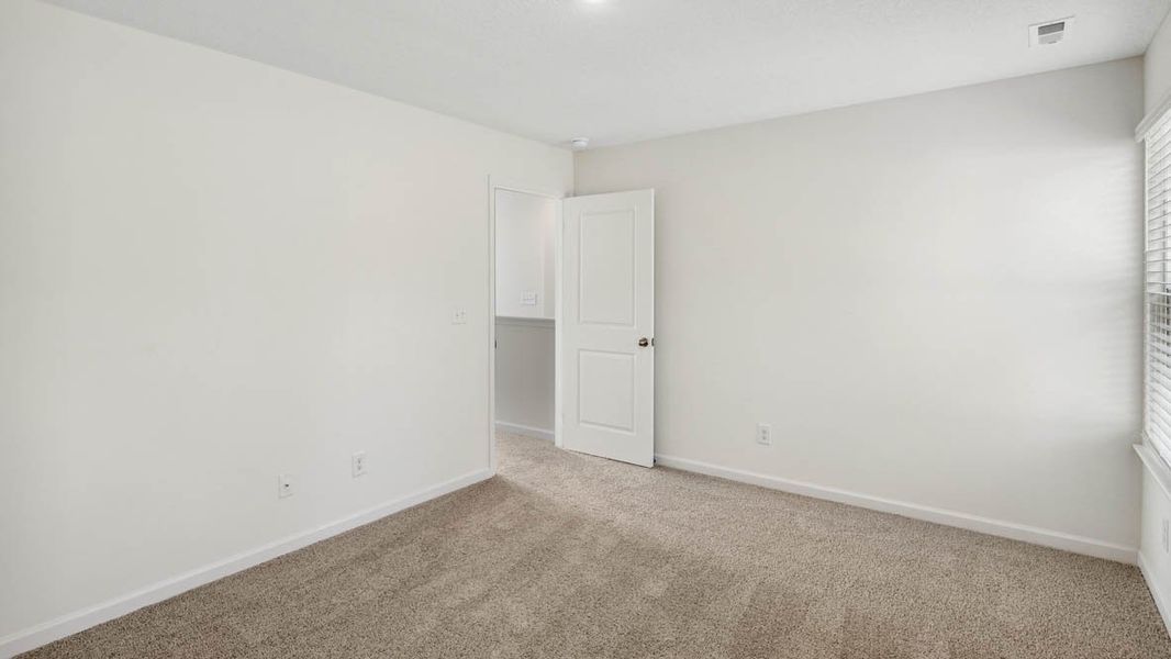 Representative unfurnished interior of a home built from the Bennet by D.R. Horton in Mary's Pointe, Clinton (Image 17). Representative unfurnished interior of a home built from the Bennet by D.R. Horton in Mary's Pointe, Clinton (Image 17).