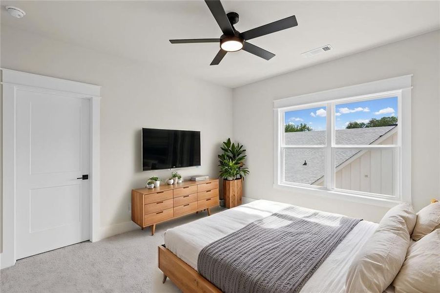Furnished interior view inside a new home in , Dawsonville (Image 11).