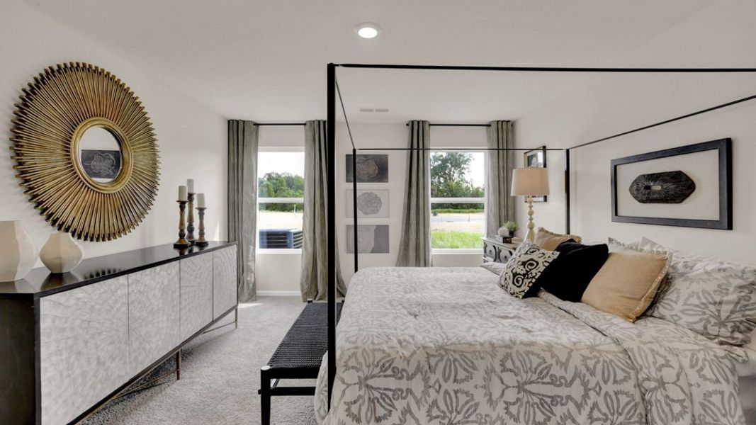 Furnished interior view inside a new home in Johnson Farms, Greeneville (Image 23).