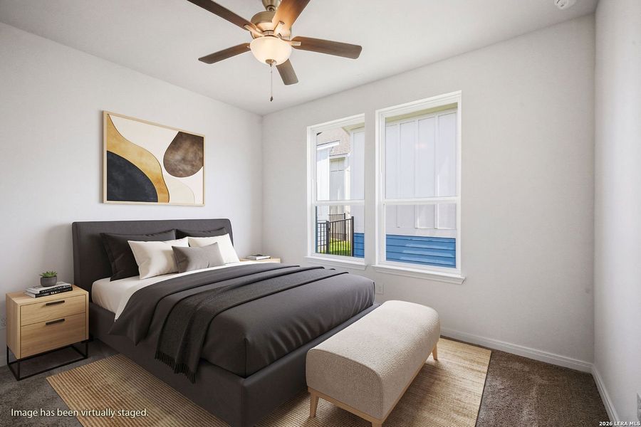 Furnished interior view inside a new home in Garten Haus, New Braunfels (Image 7).