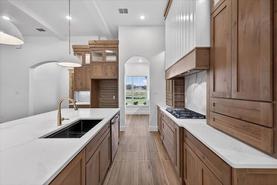 Furnished interior view inside a new home in , Azle (Image 14).
