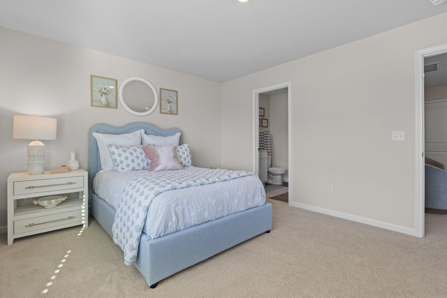 Representative furnished interior of a home built from the Alder C by McGuinn Homes in Forts Ridge, Pelion (Image 63).