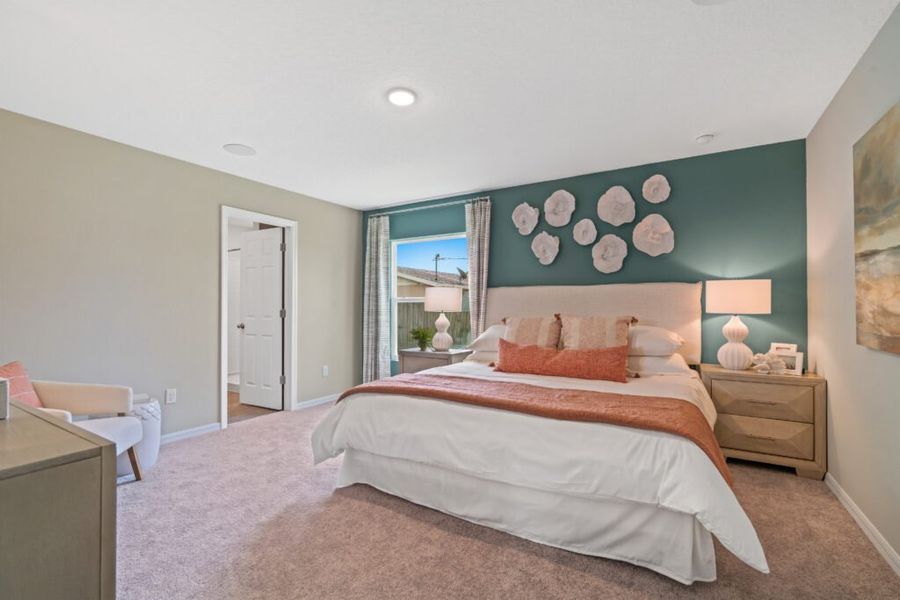 Representative furnished interior of a home built from the Sylvester by Holiday Builders in Port St Lucie, Port St. Lucie (Image 20). Representative furnished interior of a home built from the Sylvester by Holiday Builders in Port St Lucie, Port St. Lucie (Image 20).