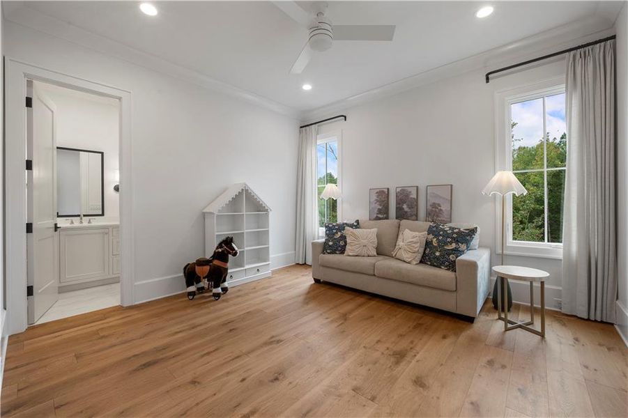 Furnished interior view inside a new home in , Alpharetta (Image 51).