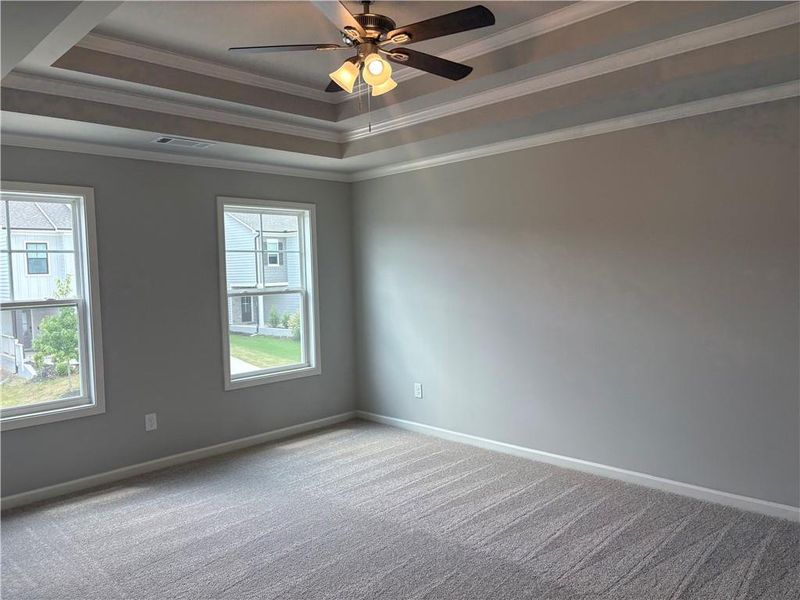 Spacious, unfurnished interior of a new home in Silver Fox Reserve, Oakwood (Image 37). Spacious, unfurnished interior of a new home in Silver Fox Reserve, Oakwood (Image 37).