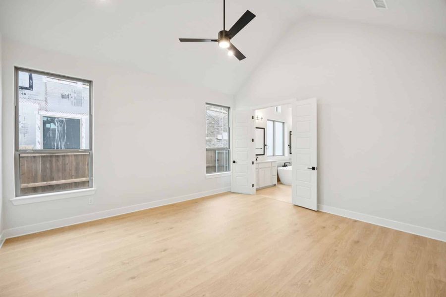 Spacious, unfurnished interior of a new home in The Grove Frisco, Frisco (Image 15).