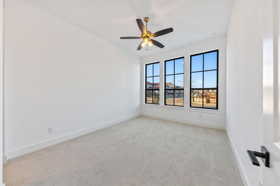 Spacious, unfurnished interior of a new home in Fields 60', Frisco (Image 23). Spacious, unfurnished interior of a new home in Fields 60', Frisco (Image 23).