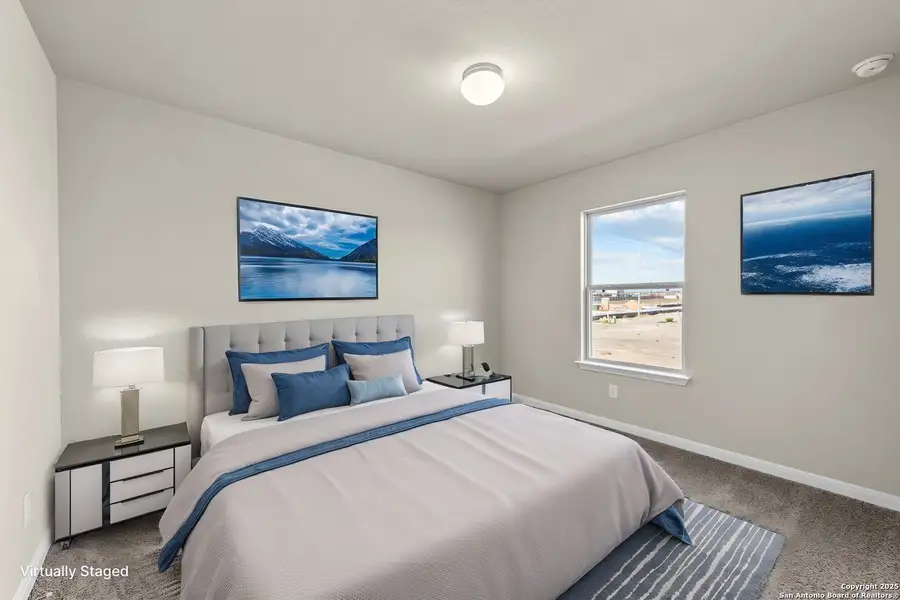 Furnished interior view inside a new home in Winding Brook, San Antonio (Image 7).