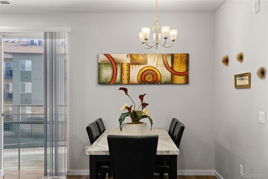 Furnished interior view inside a new home in , Parker (Image 13).