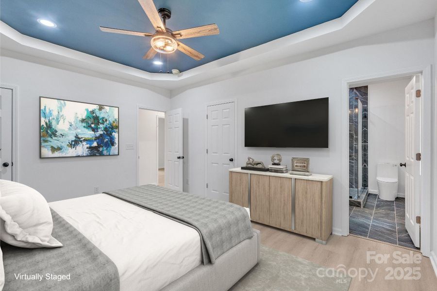 Furnished interior view inside a new home in , Cherryville (Image 17).