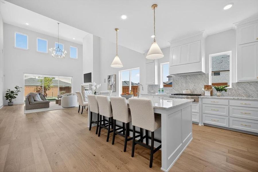 Furnished interior view inside a new home in , Frisco (Image 10).