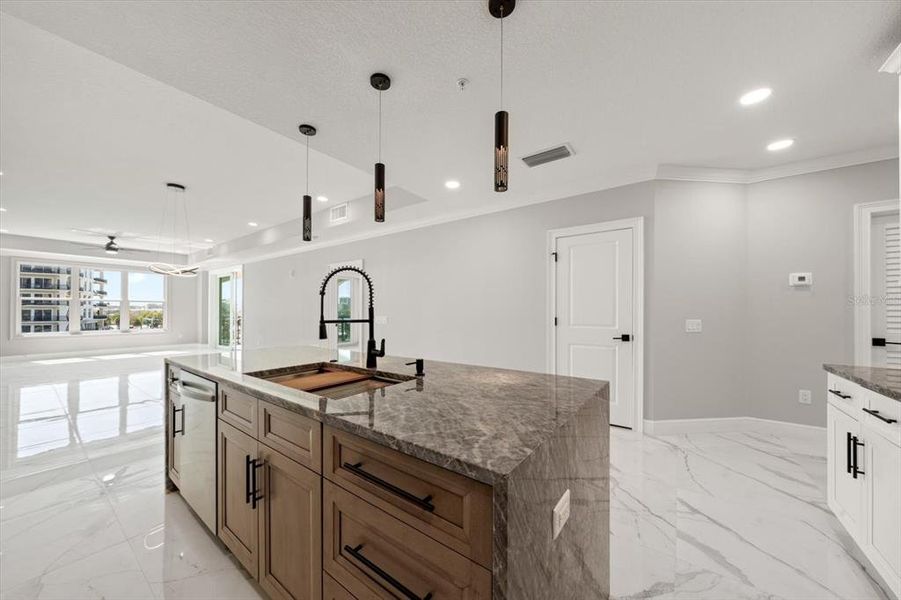 Furnished interior view inside a new home in , Clearwater (Image 8).