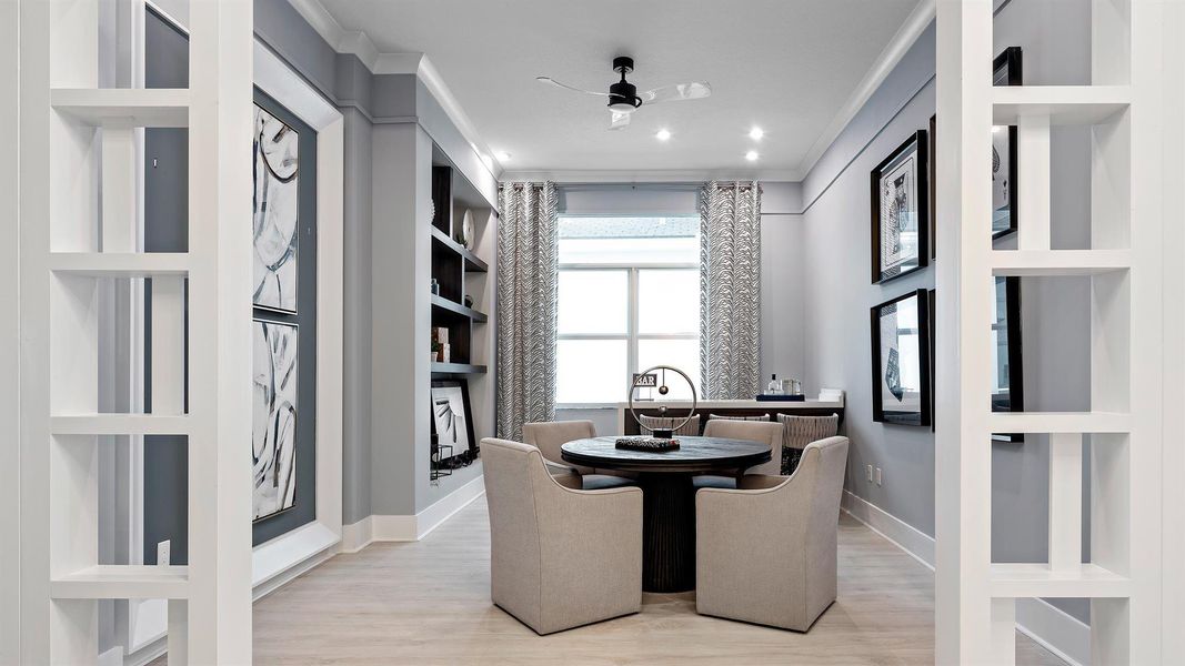 Furnished interior view inside a new home in Astor Creek Golf & Country Club, Port St. Lucie (Image 4).