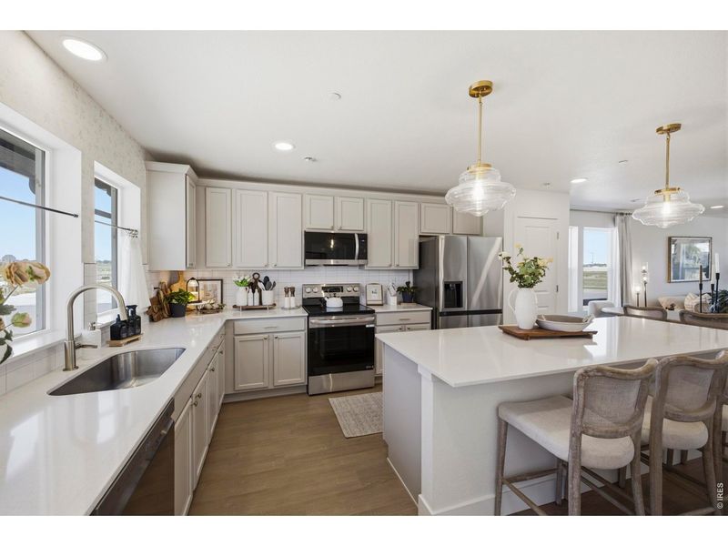 Furnished interior view inside a new home in Bloom, Fort Collins (Image 10).