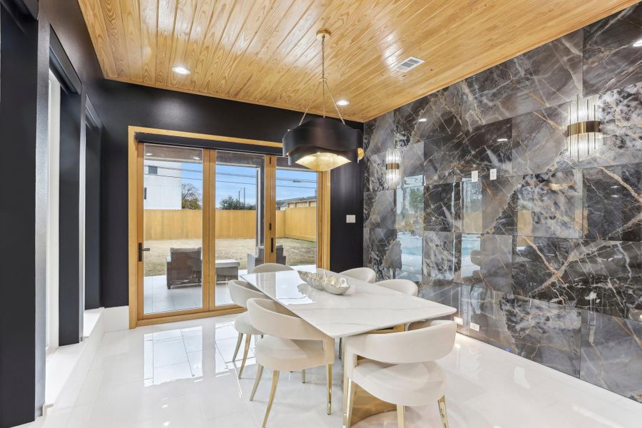 Furnished interior view inside a new home in , Houston (Image 13).