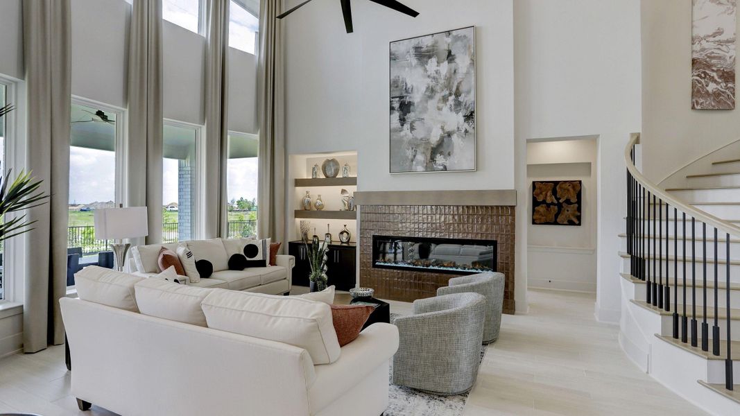 Furnished interior view inside a new home in Candela, Richmond (Image 7).