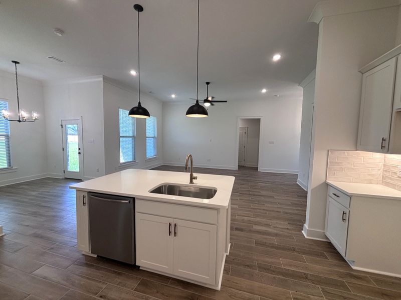 Furnished interior view inside a new home in Bird Song at Hammock Bay, Freeport (Image 10).