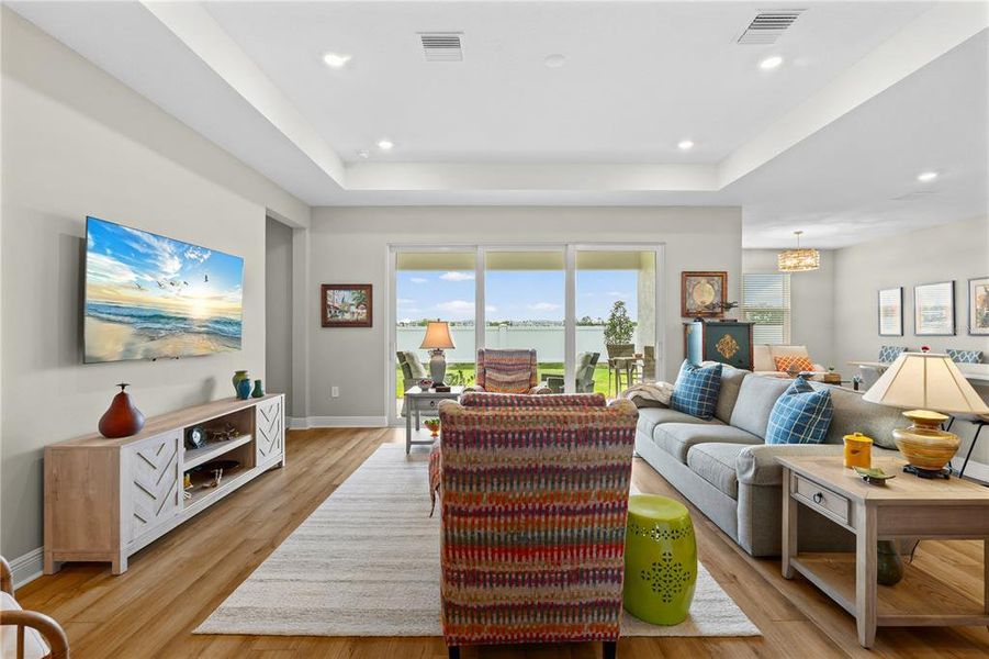 Furnished interior view inside a new home in , Nokomis (Image 39).