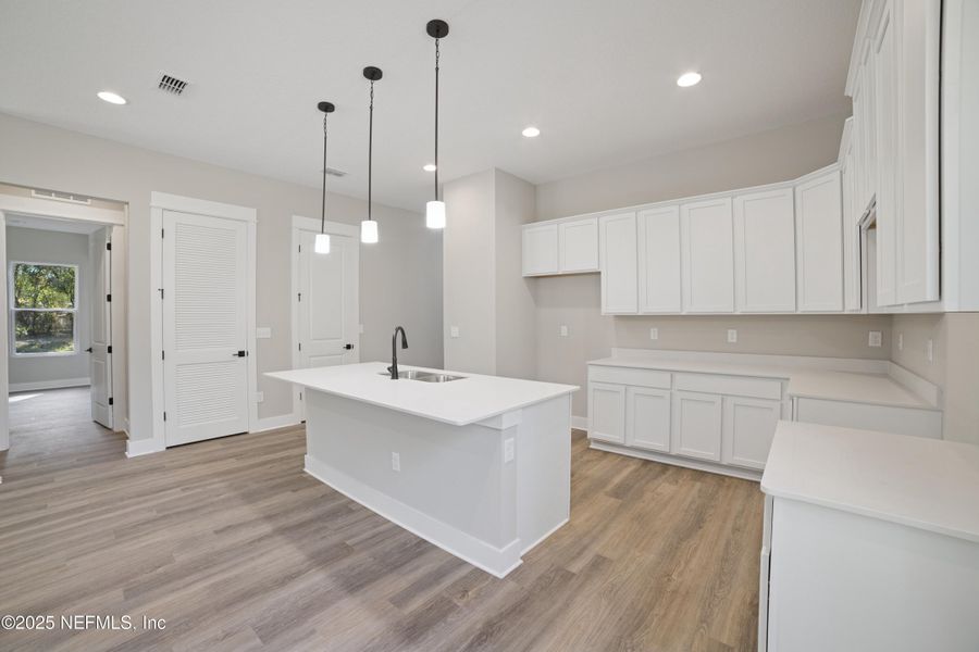 Furnished interior view inside a new home in , Jacksonville (Image 4).