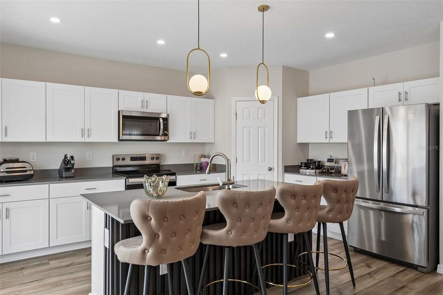 Furnished interior view inside a new home in , Haines City (Image 45).
