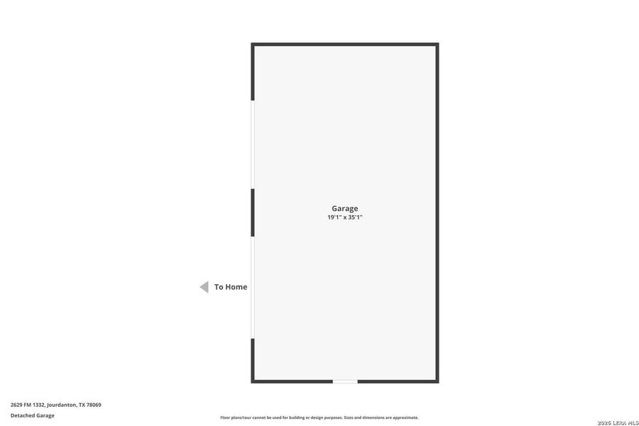2D floor plan layout of this home in , Jourdanton, TX (Image 4).