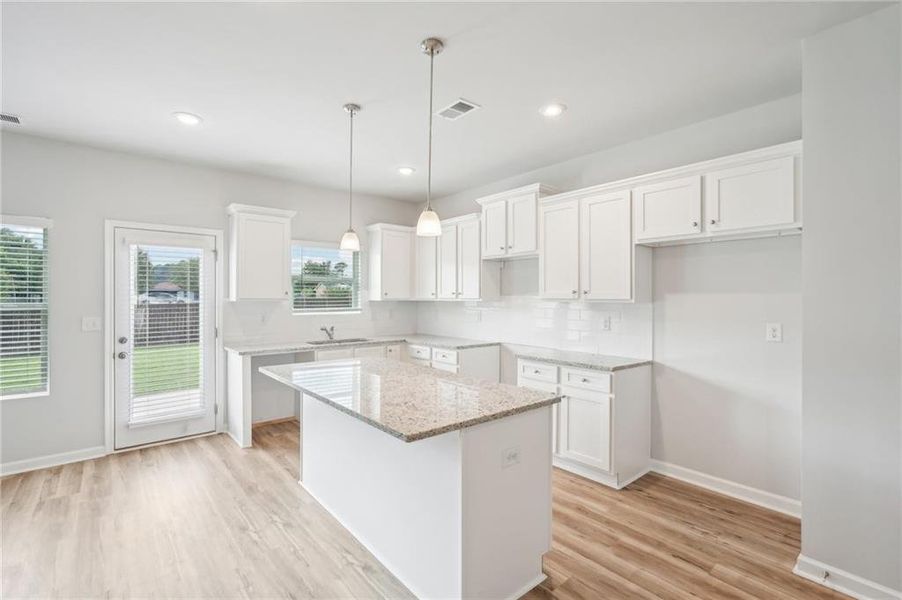 Furnished interior view inside a new home in Fairview Lake, Conyers (Image 8). Furnished interior view inside a new home in Fairview Lake, Conyers (Image 8).