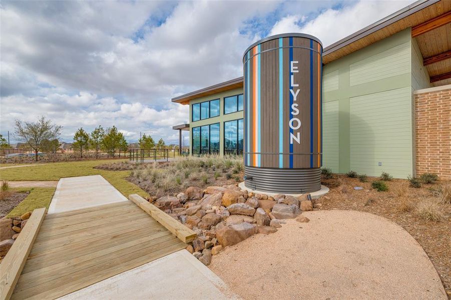 Lakeside Landing, Elyson's newest amenity center, offers activities for the whole family