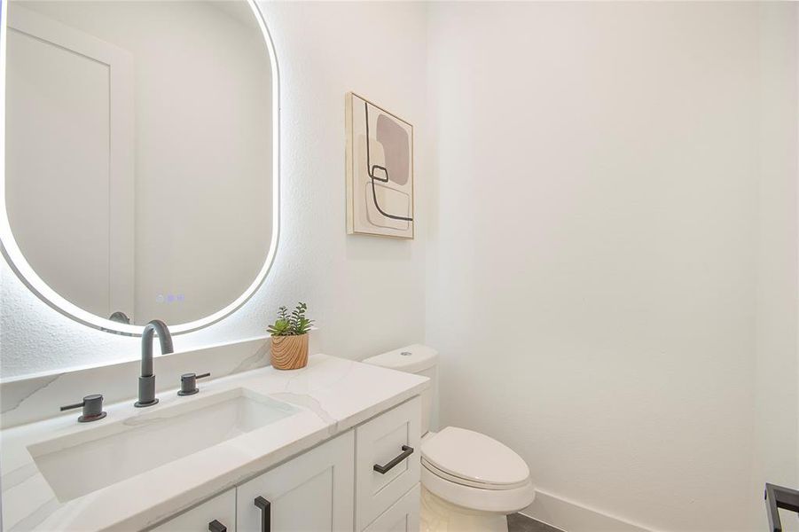 Furnished interior view inside a new home in , Dallas (Image 9).