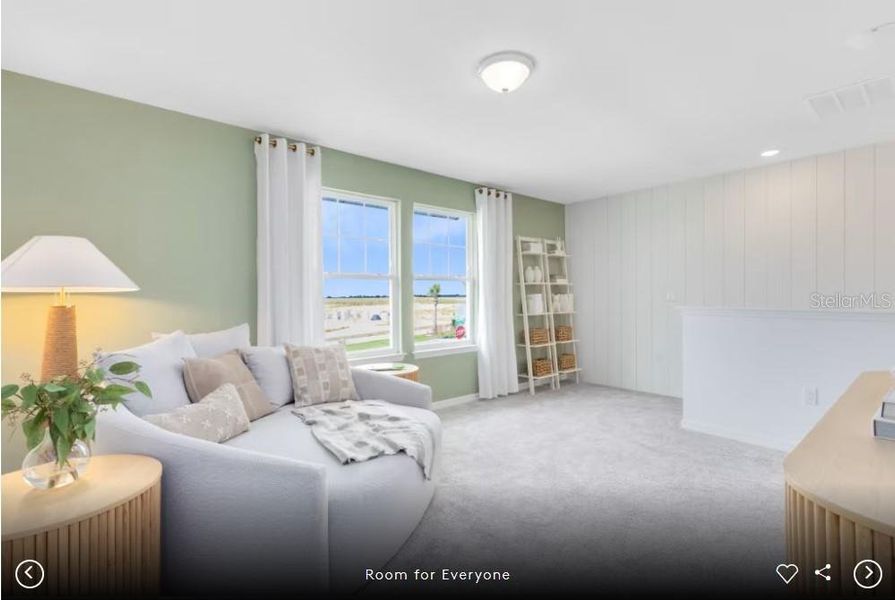 Furnished interior view inside a new home in SeaFlower, Bradenton (Image 8).