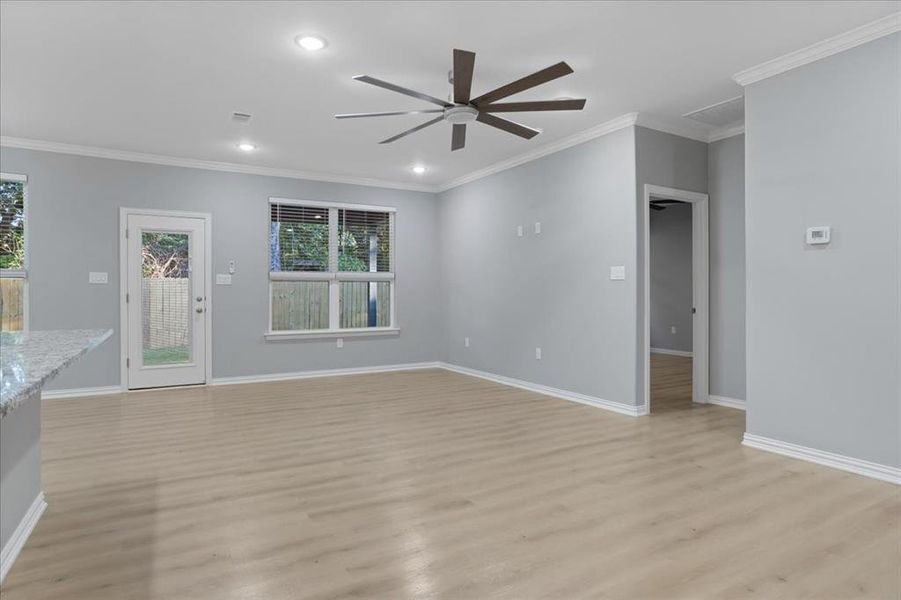 Spacious, unfurnished interior of a new home in , Denison (Image 12). Spacious, unfurnished interior of a new home in , Denison (Image 12).