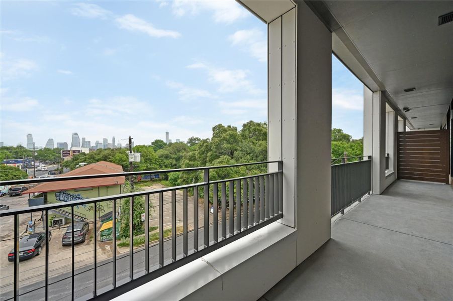 Exterior details and patio area of a home in , Austin (Image 15). Exterior details and patio area of a home in , Austin (Image 15).