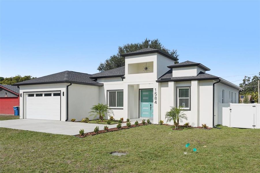 Front exterior of a new home in , Clearwater, FL, highlighting curb appeal (Image 29). Front exterior of a new home in , Clearwater, FL, highlighting curb appeal (Image 29).