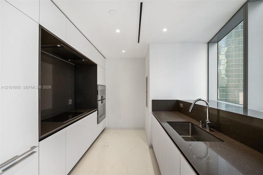 Furnished interior view inside a new home in Aston Martin Residences, Miami (Image 6).