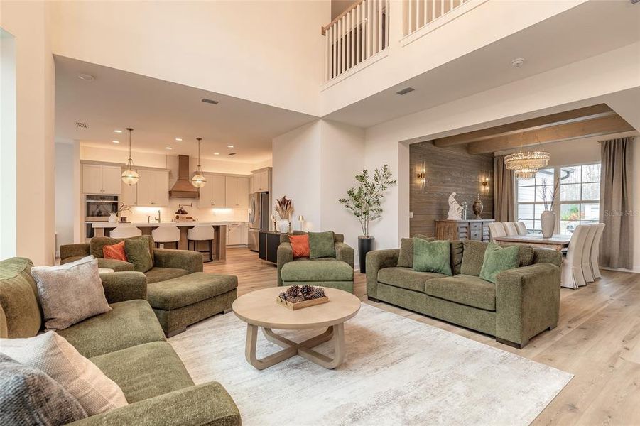 Furnished interior view inside a new home in , Port Orange (Image 14).