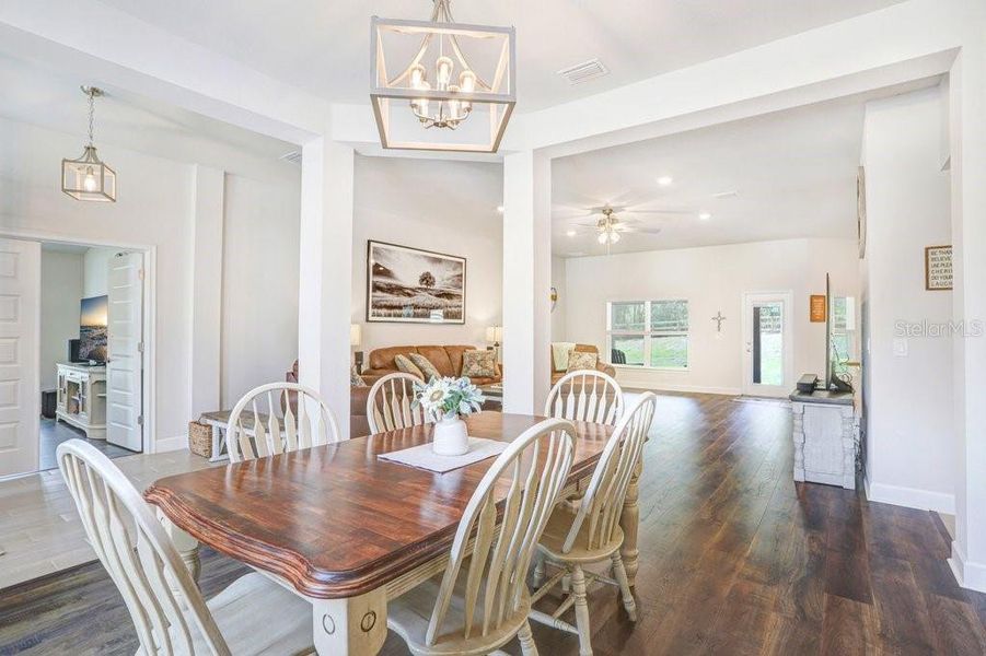 Furnished interior view inside a new home in Pine Ridge, Beverly Hills (Image 12).