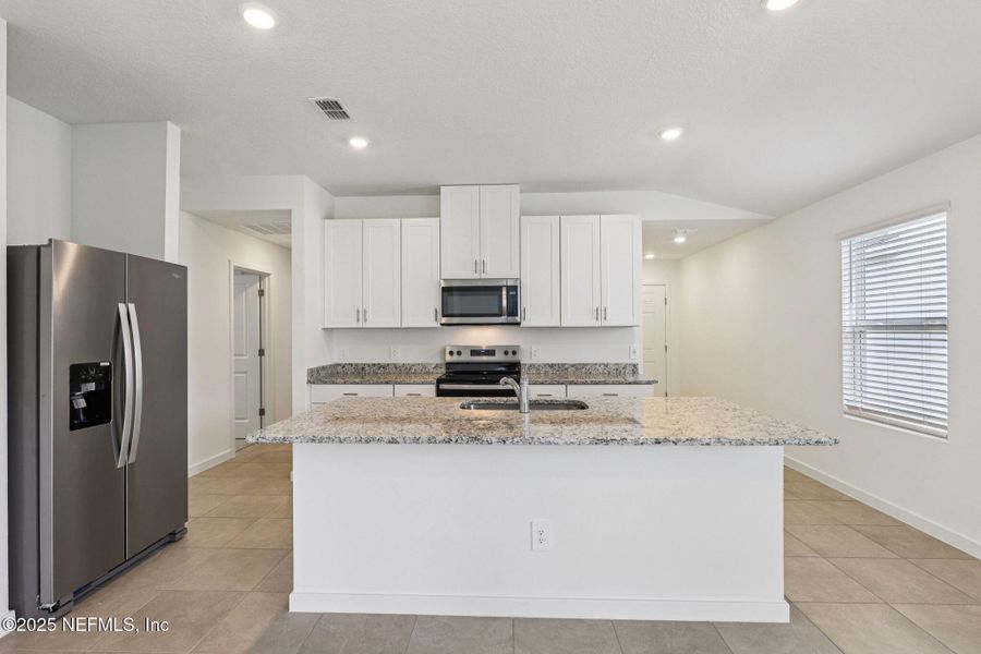 Furnished interior view inside a new home in Kings Crossing, Jacksonville (Image 8). Furnished interior view inside a new home in Kings Crossing, Jacksonville (Image 8).