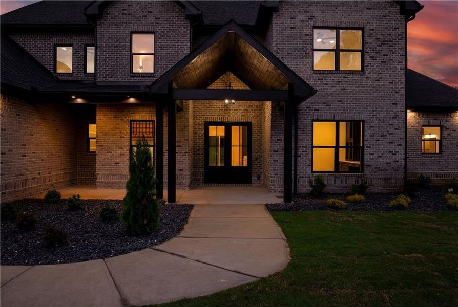 Exterior details and patio area of a home in , Monroe (Image 38). Exterior details and patio area of a home in , Monroe (Image 38).
