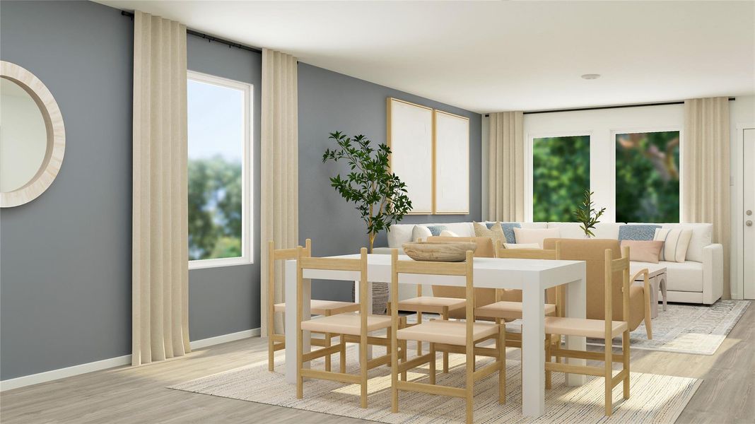Furnished interior view inside a new home in The Grand Prairie, Hockley (Image 22).