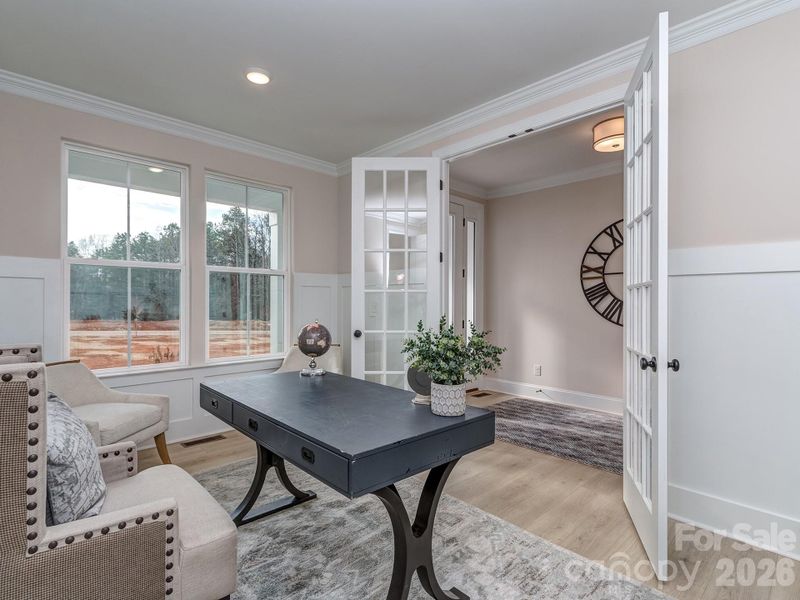 Furnished interior view inside a new home in , Gastonia (Image 8).