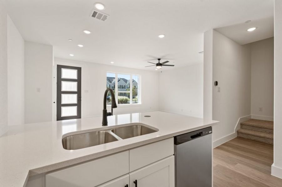 Furnished interior view inside a new home in Solterra Texas, Mesquite (Image 7).